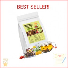 Dandelion Wolfberry Tea Bags, Natural Kidneys Liver Health Tea with Dandelion,