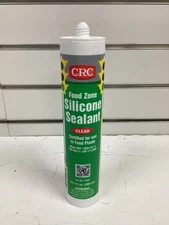CRC Silicone Sealant 14083 Food Zone, Clear, 10 oz, Cartridge