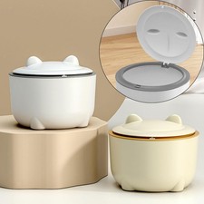 Katzenstreu-Mülleimer mit Deckel, Katzentoilette für Innenkatzen, Kleintiere