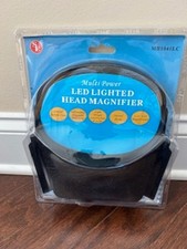 LED Lighted Head Magnifier Multi Power