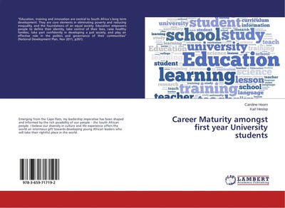 Caroline Hoorn (u. a.) | Career Maturity amongst first year University students