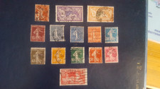 Lot timbres france anciens PERFORÉS a definir cote ++++
