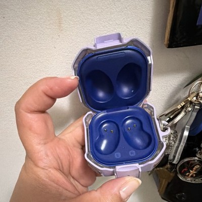Samsung Galaxy Buds Live Wireless Earbuds Blue Purple with Charging Case
