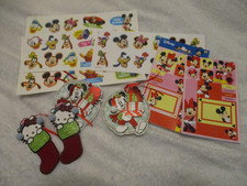 Disney Various Lot Sticker Scrapbook Sheets Tags Hello Kitty Tags   FREE SHIP 
