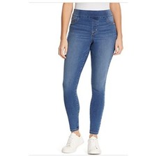 Nine West Women's Heidi Pull On Skinny Cropped Denim Jeans Stretch 8