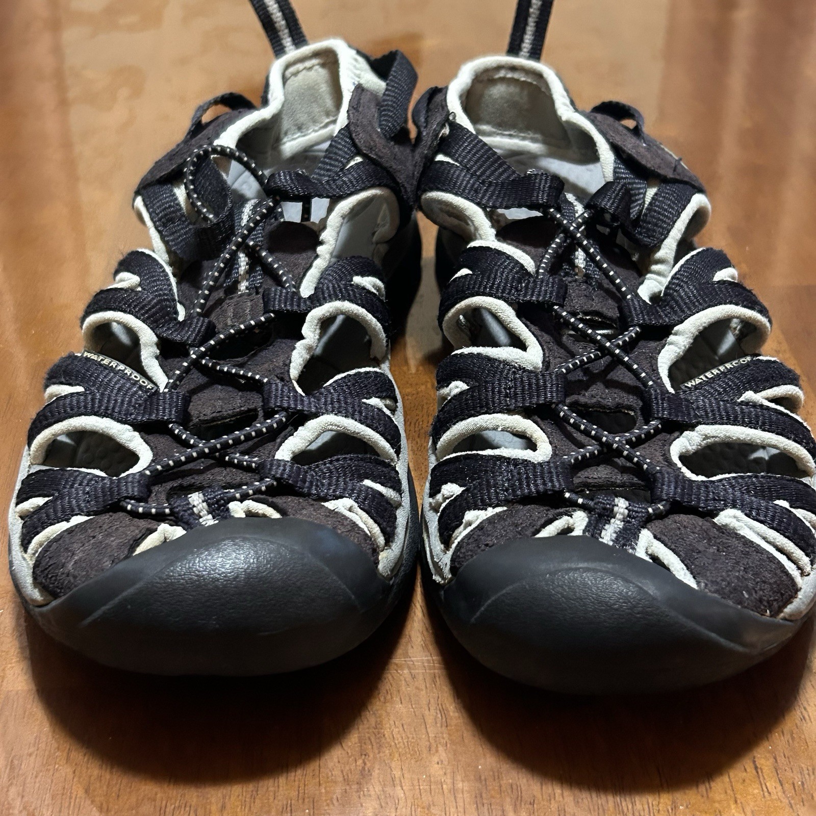 Sandali KEEN Whisper donna taglia 9 nero grigio impermeabili escursionismo acqua