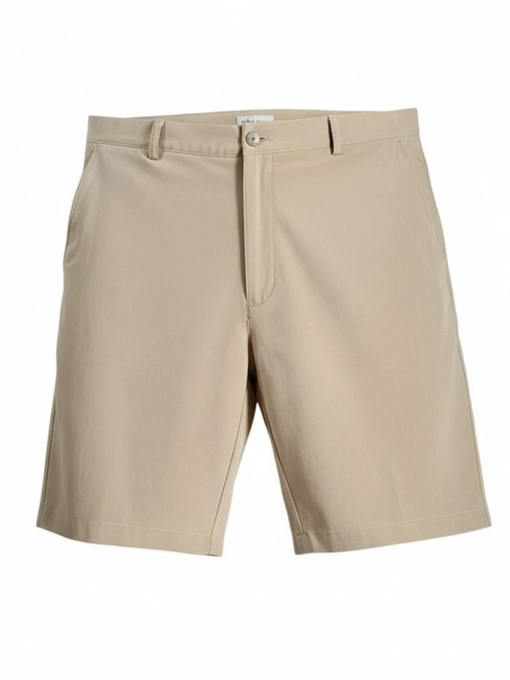 PETER MILLAR khaki Crown shorts flat front stretch chino shorts size 40 EUC