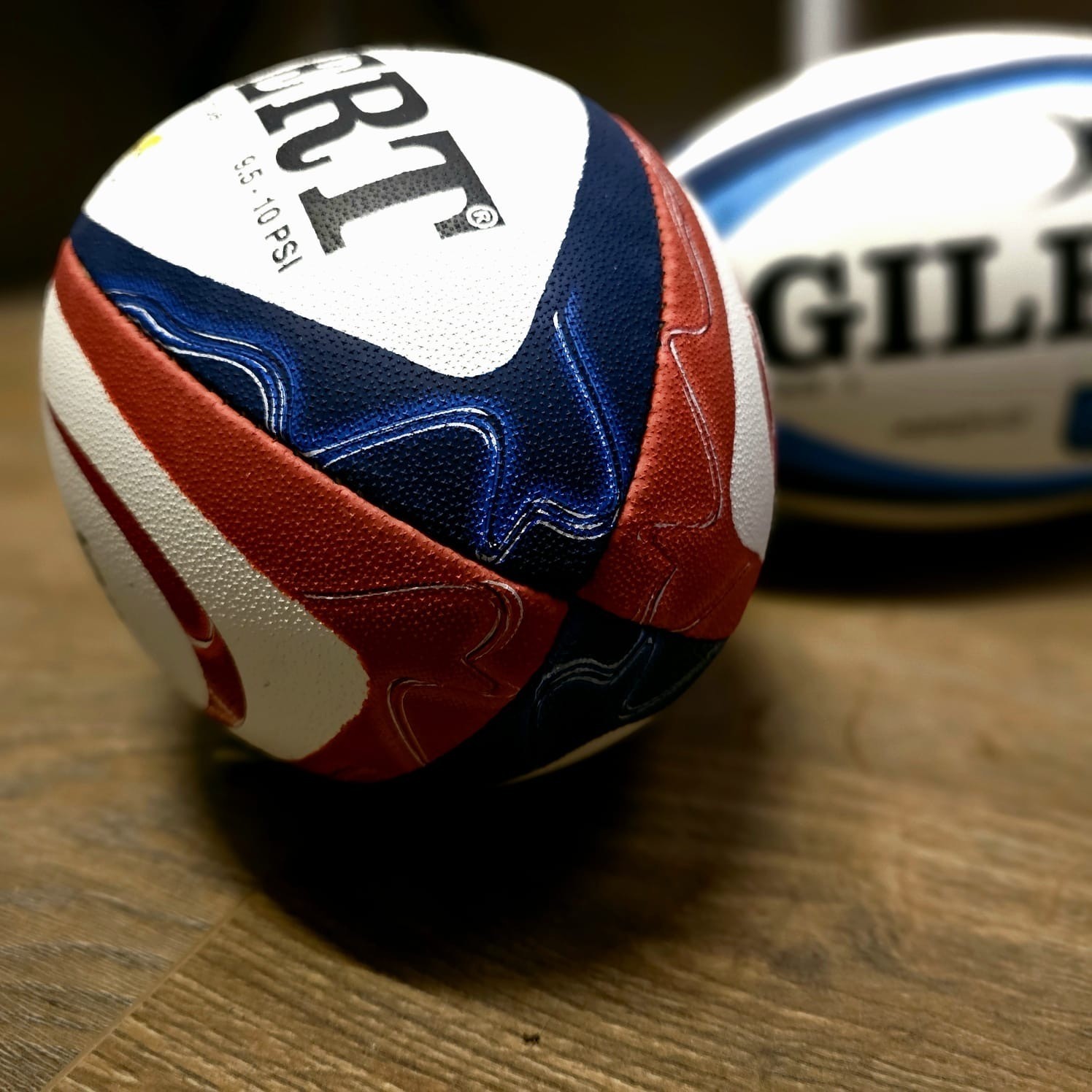 Gilbert Rugby Match Ball Size 5 - iNNOVO Premium Balls - Overprint Free ...