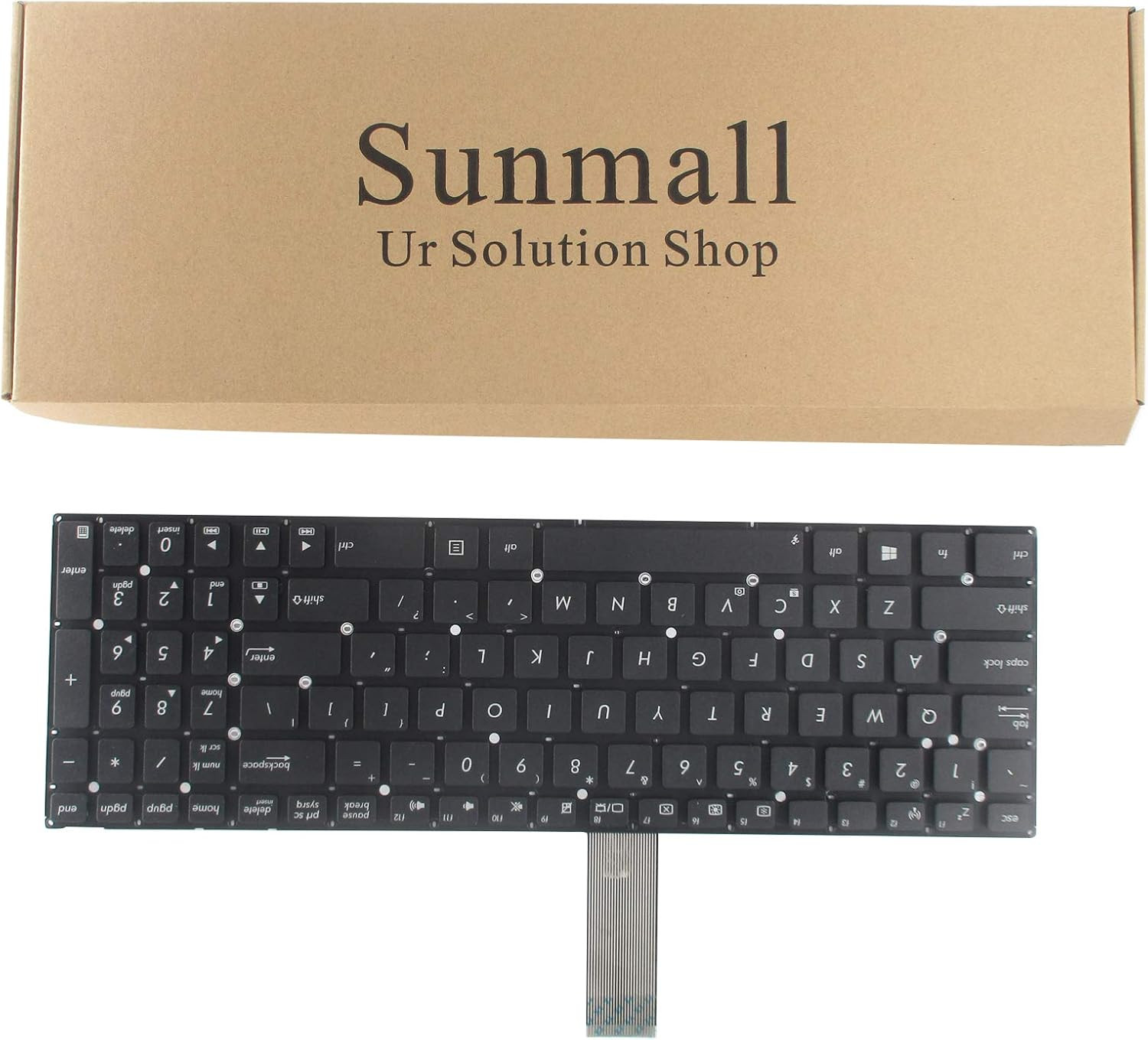 Keyboard Replacement Compatible with ASUS R510L X550 X550Ca K550 X552L Series La
