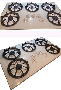 LOCAL PICKUP 75043 GE Rangetop Cooktop 5 Burner 36X21 Top Control JGP637CEJCC