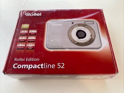Digitalkamera - Rollei Compactline 52 - 5.0 MP - Silber - NEU