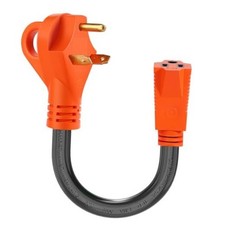 30 Amp to 15 Amp RV Adapter Cord, 30 Amp to 110 Volt RV Adapter Cord,12 Gauge