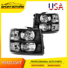 Headlights Assembly For 2007-2014 Chevy Silverado 1500 25003500hd Headlamps Headlights Assembly For 2007-2014 Chevy Silverado 1500 25003500hd Headlamps