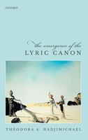 Emergence OF THE Lyric Canon C | Hadjimichael | Buch | Gebunden | Englisch