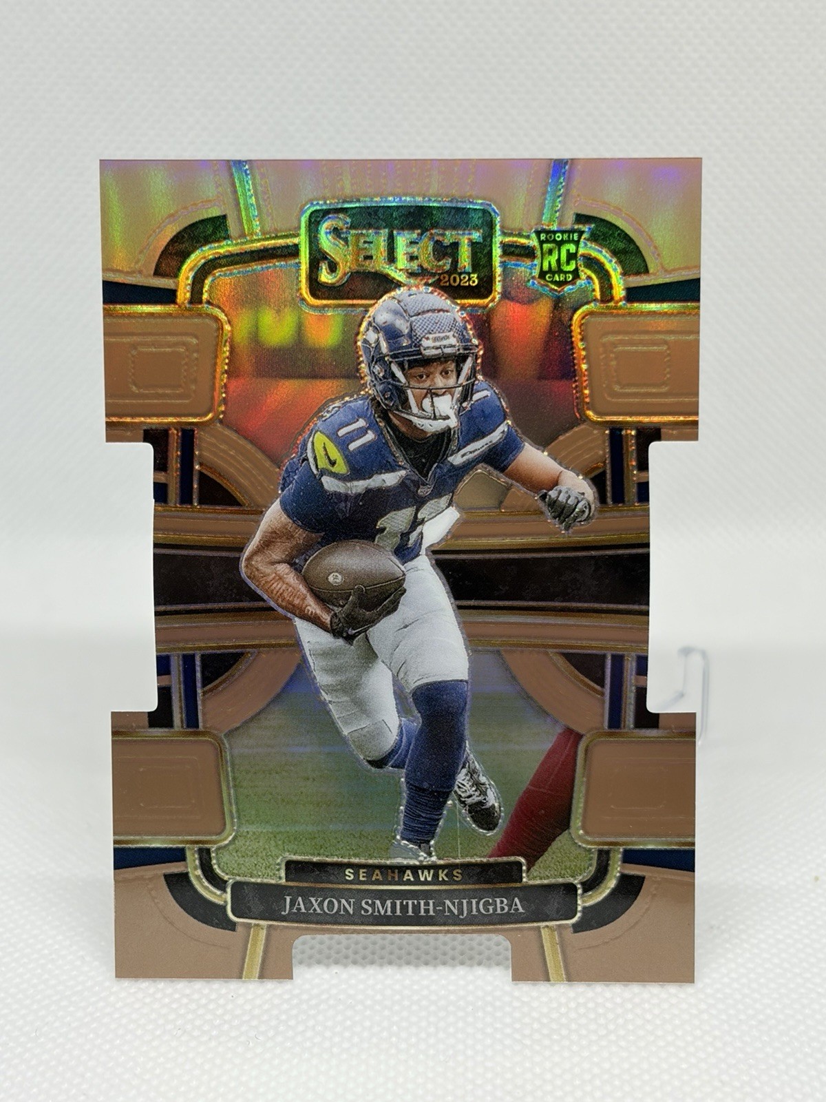 2023 Panini Select Jaxon Smith-Njigba ROOKIE COPPER DIE-CUT /299 #87 Seahawks