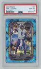 2022 Panini Prizm Football Blue Ice Kirk Cousins #187 PSA 8.5