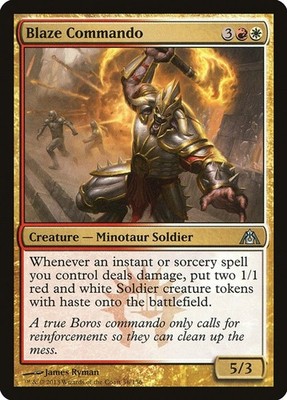 Blaze Commando #56 (LP) DGM MTG