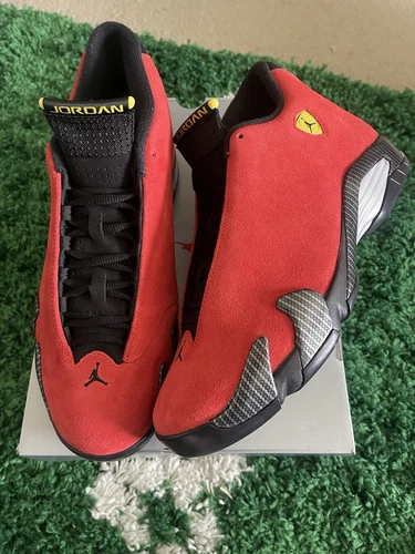 Nike Air Jordan 14 Ferrari Men's Sneakers Size 10.5