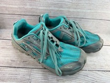 Altra Lone Peak Trail Running Shoes Aqua Grey Women's Size 8