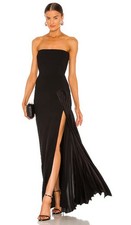 Solace London The Dolly Maxi Dress in Black