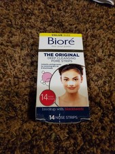 Bior Original Blackhead Remover Strips, Deep Cleansing, Face Nose Pore, 14 Pack