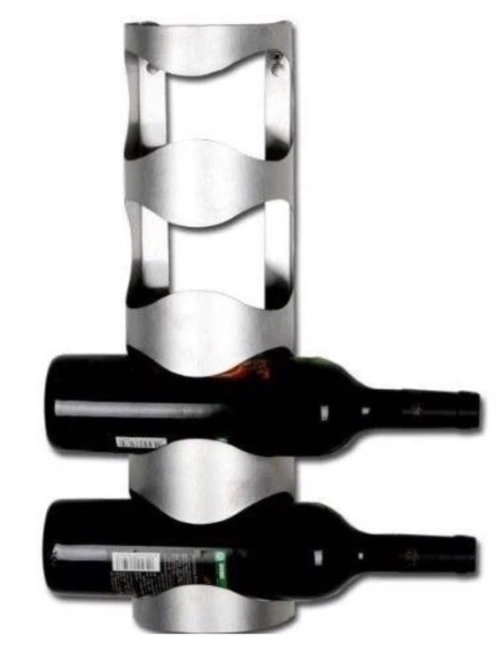 IKEA Wine Rack Stainless Steel Hanging Wall Mount 18598 (Holds