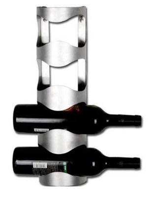 IKEA Wine Rack Stainless Steel Hanging Wall Mount 18598 (Holds