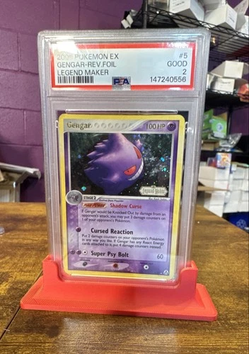 STAMPED! Gengar 5/92 Legend Maker Reverse Holo Graded PSA - Very Low Pop