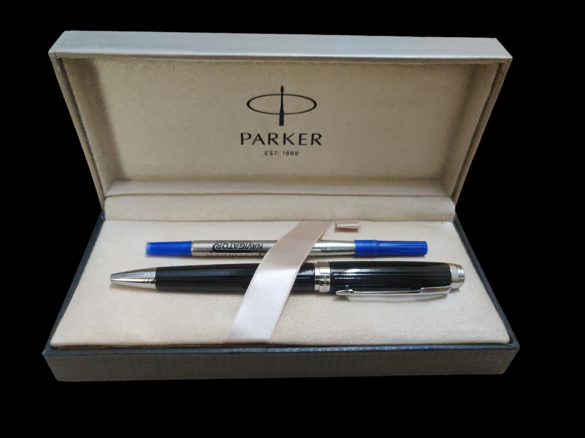 Stylish Parker EST 1888 Blue Pen With Refill Gift Pack
