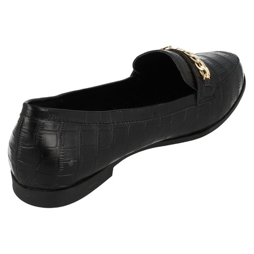 Zapatos planos de punto inteligente negros o crema para dama: F8R0537 - Imagen 6 de 18
