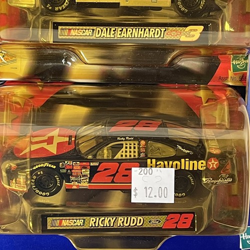 NUOVE 2000 auto d'epoca NASCAR Hasbro pressofuse - Stewart, Earnhardt & Rudd! 1:43 - Foto 5 di 5