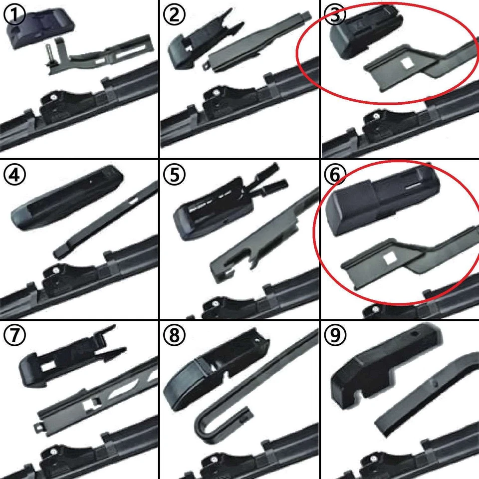Limpiaparabrisas delantero adecuado para VW GOLF 4 IV | TODOS LOS MODELOS | LIMUSINA + VARIANT - Imagen 3 de 4