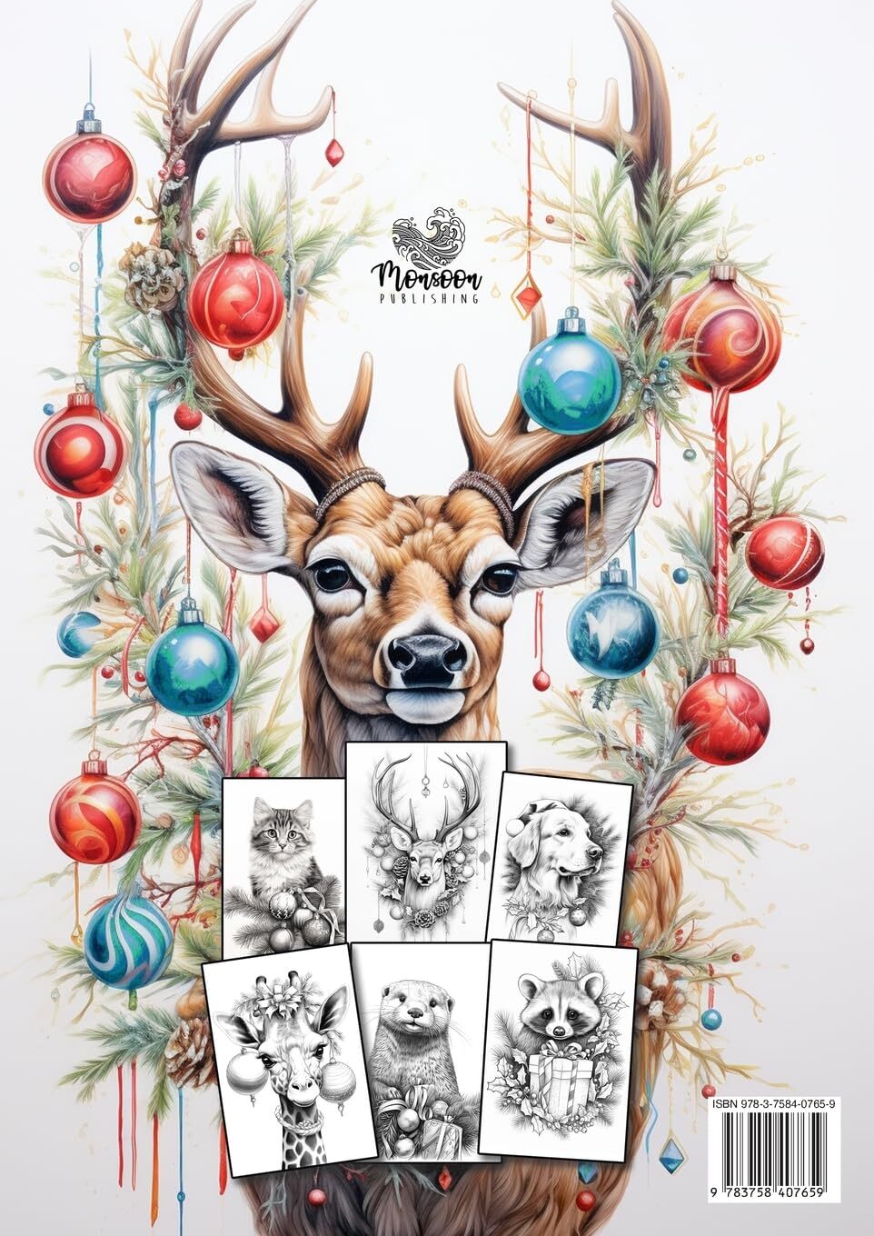 Publishing Monsoon Christmas Animals Color Bk For (US IMPORT) BOOK NEW