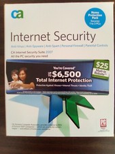 CA Internet Security Suite 2007 for up to 3 PCs