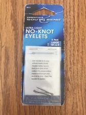 South Bend 2 pc Fly fishing eyelets line leader no knot Large 6-9 wt Ships N 24h