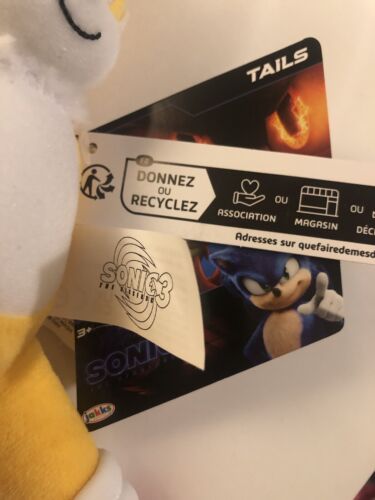 🔥Sega Sonic Tails 23cm Jakks Plush - Picture 2 of 2