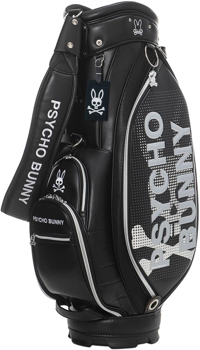 PSYCHO BUNNY Golf Men's Caddy Bag SEASONAL EDITION 9 x 46in 4.2kg