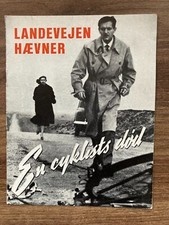 Muerte de un ciclista Lucia Bosè, Alberto Closas 1955 programa de cine danés