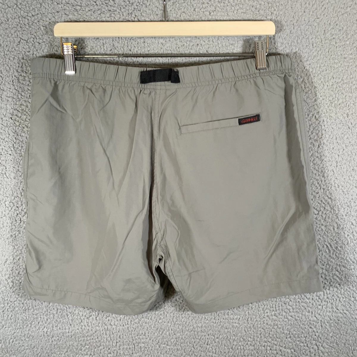 Gramicci Shorts Womens L Grey Rocket Dry Original Nylon Hiking Outdoors NWT