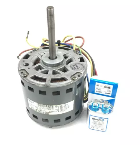GE 5KCP39MGT382S Blower Motor 1/2HP 1075 RPM 3SPD 208-230V HC43AE233 used CMC568