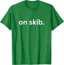 On Skib Funny Vial Brain Rot Gen Z Gen Alpha Slang Unisex T-Shirt