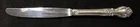 Sterling Silver Flatware - International Brocade Dinner Knife Modern