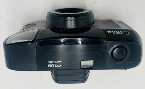 Canon Sure Shot 80 Tele Date SAF 35mm Point & Shoot Camera Tested - Picture 2 of 6