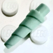 NEW Lego Minifig SAND GREEN Horn Animal Twisted Staff UNICORN Armor 89522