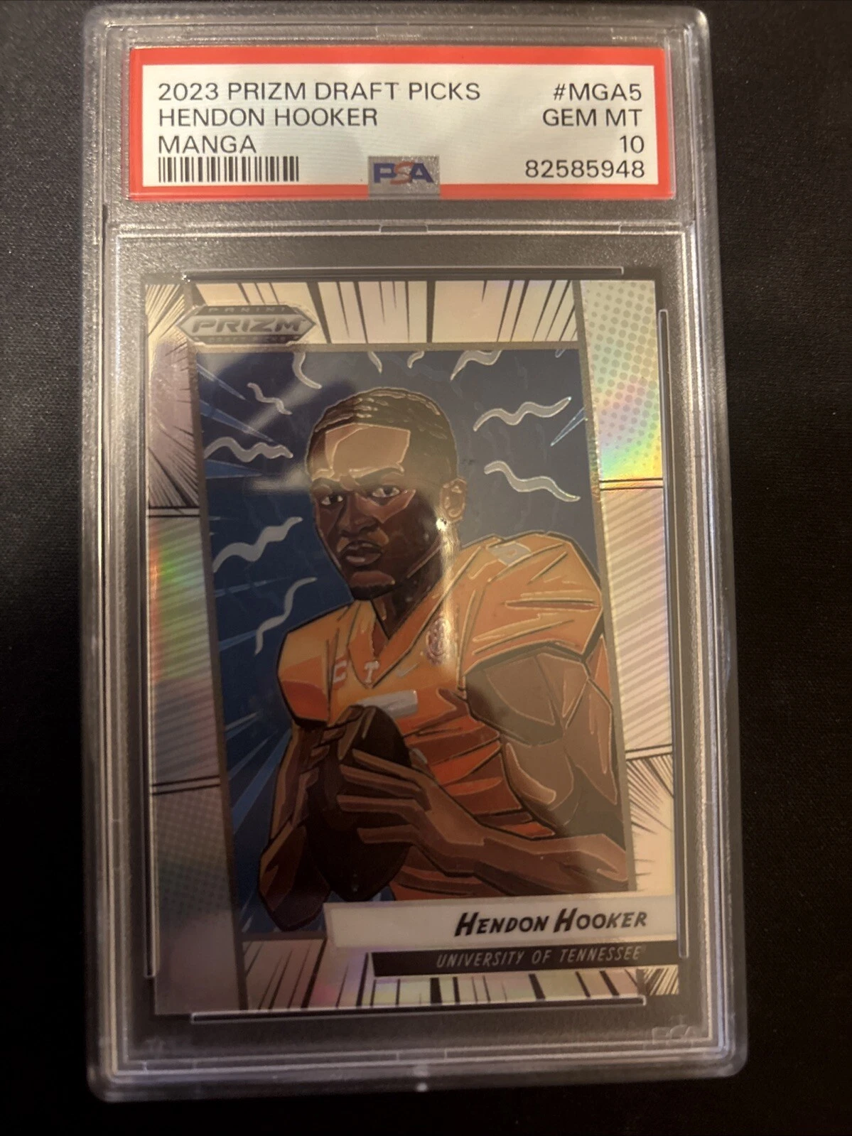 Hendon Hooker Panini Prizm Draft Picks Manga #MGA5 Base