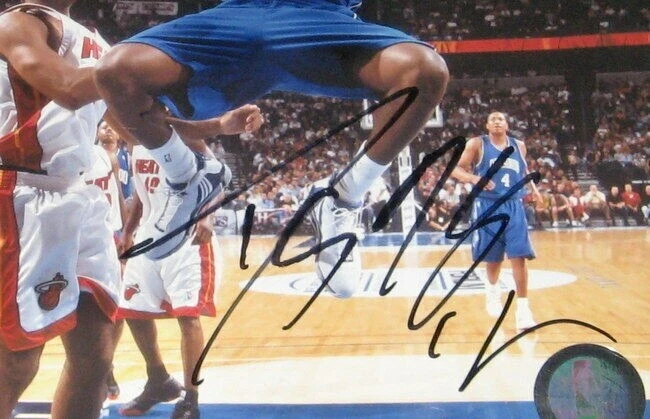 Dwight Howard Superman Signed Framed Photo Set 16x20 Magic Lakers - Image 2 of 2