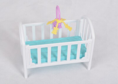 Viacom Rugrats Crib with Mobile Toy Vintage 1997 5  Rare Colors