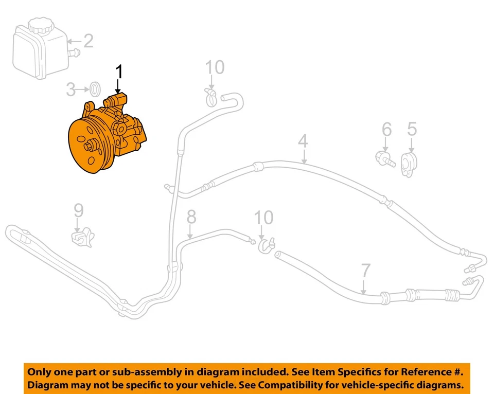 Bomba de dirección asistida usada se adapta a: Mercedes-benz Mercedes clase ml 163 2000 tipo ML3 Foto 3 de 4
