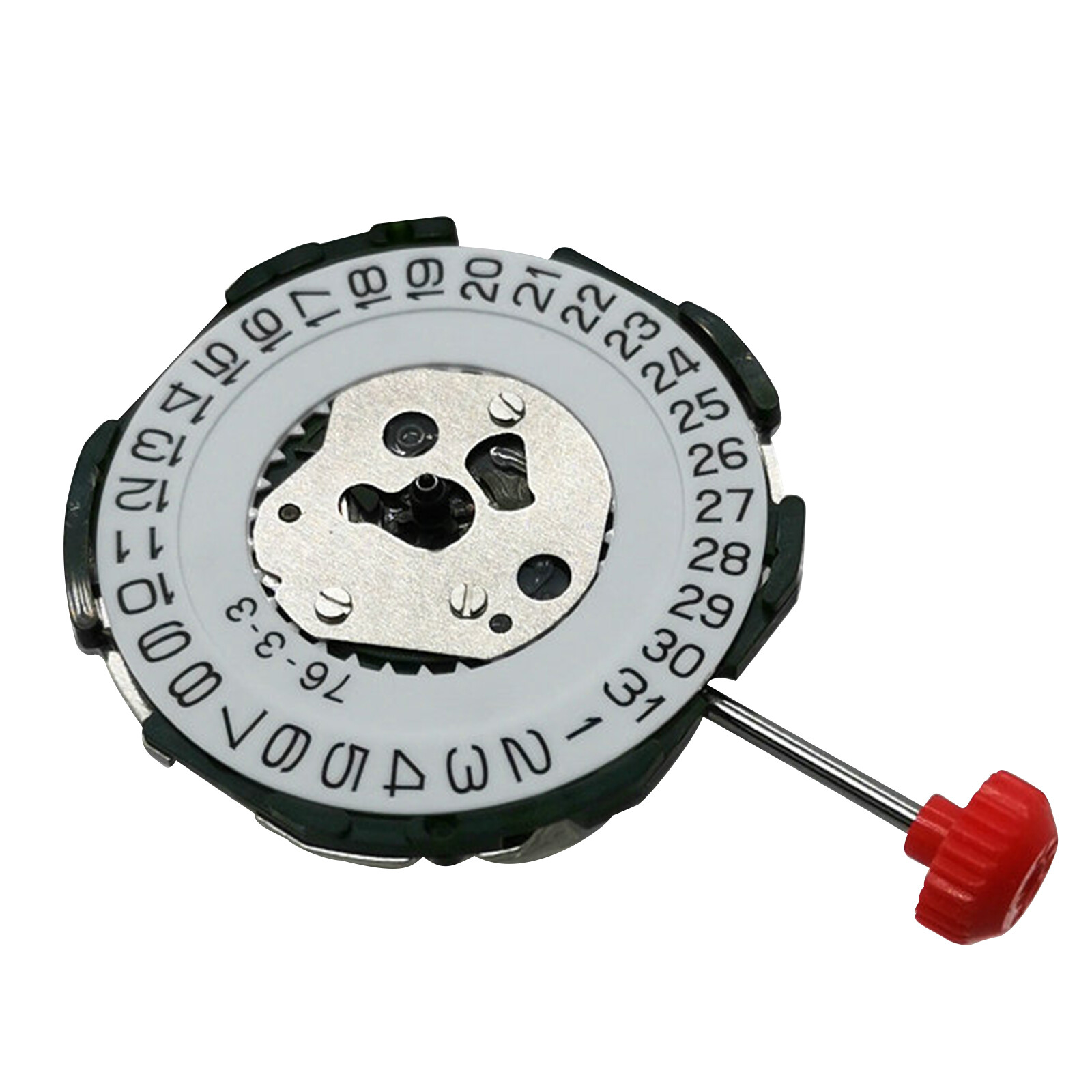 23.3mm 3-Hand Calendar Quartz Movement with Battery for Miyota 2115 Watch