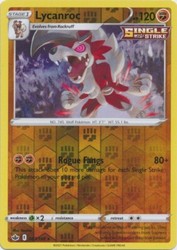 Lycanroc 087/198 Reverse Holo Chilling Reign